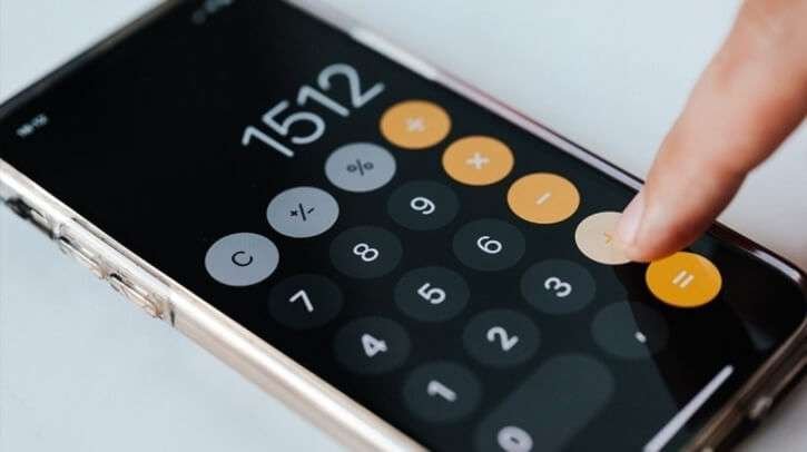 iphone calculator